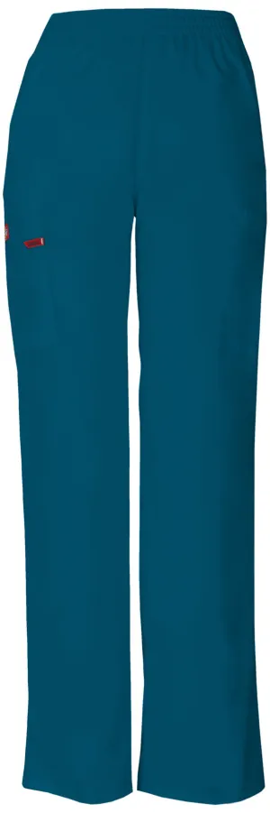 EDS Signature 86106 Natural Rise Tapered Leg Pull-On Pants Caribbean Blue