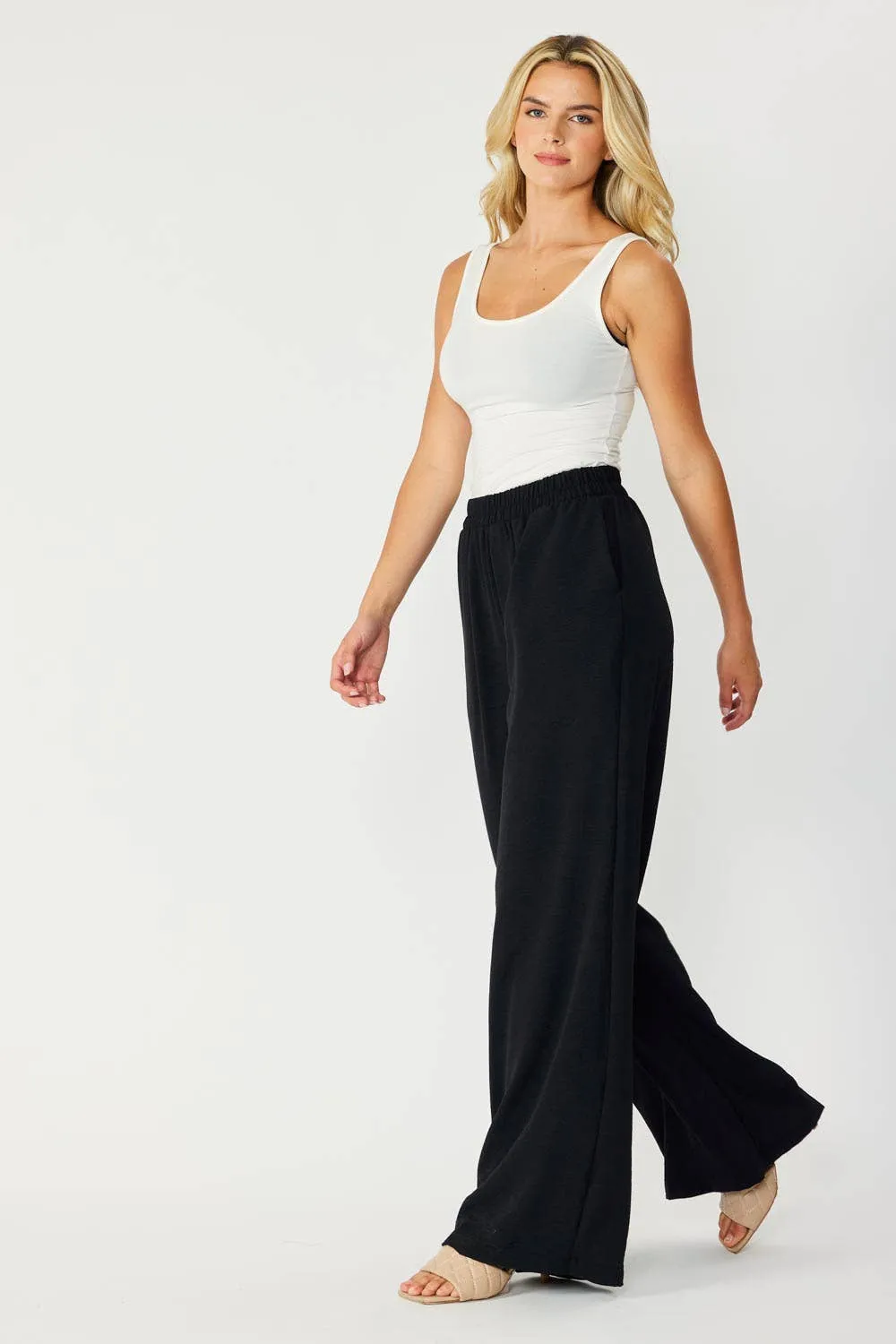 Elastic Waistband Trouser