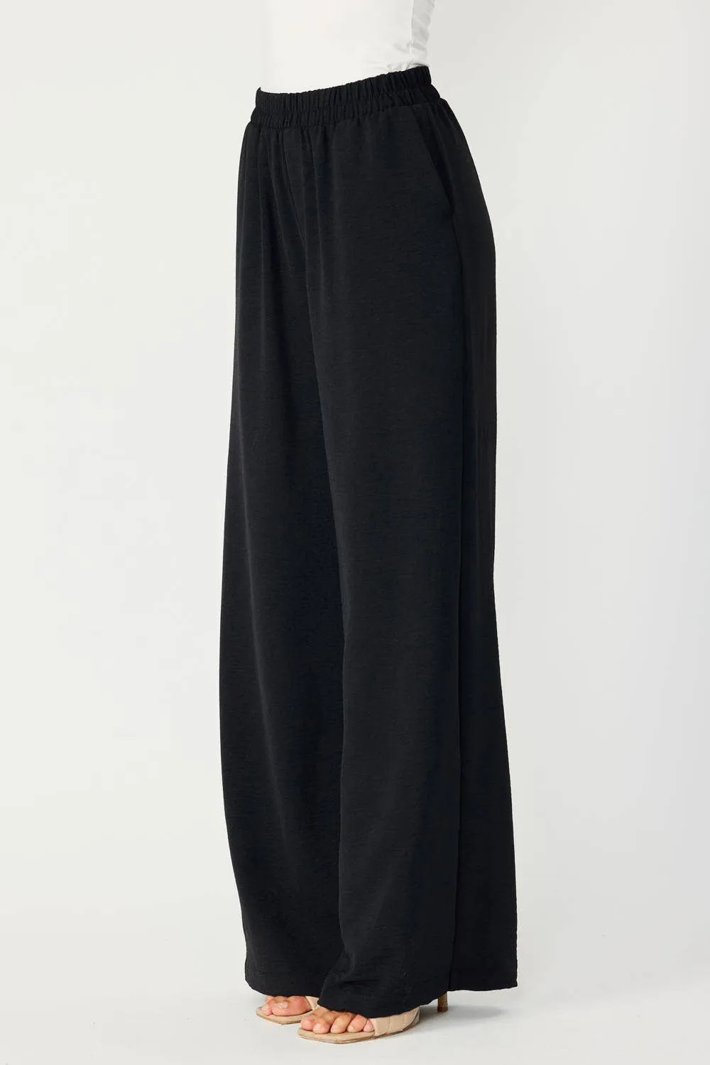 Elastic Waistband Trouser