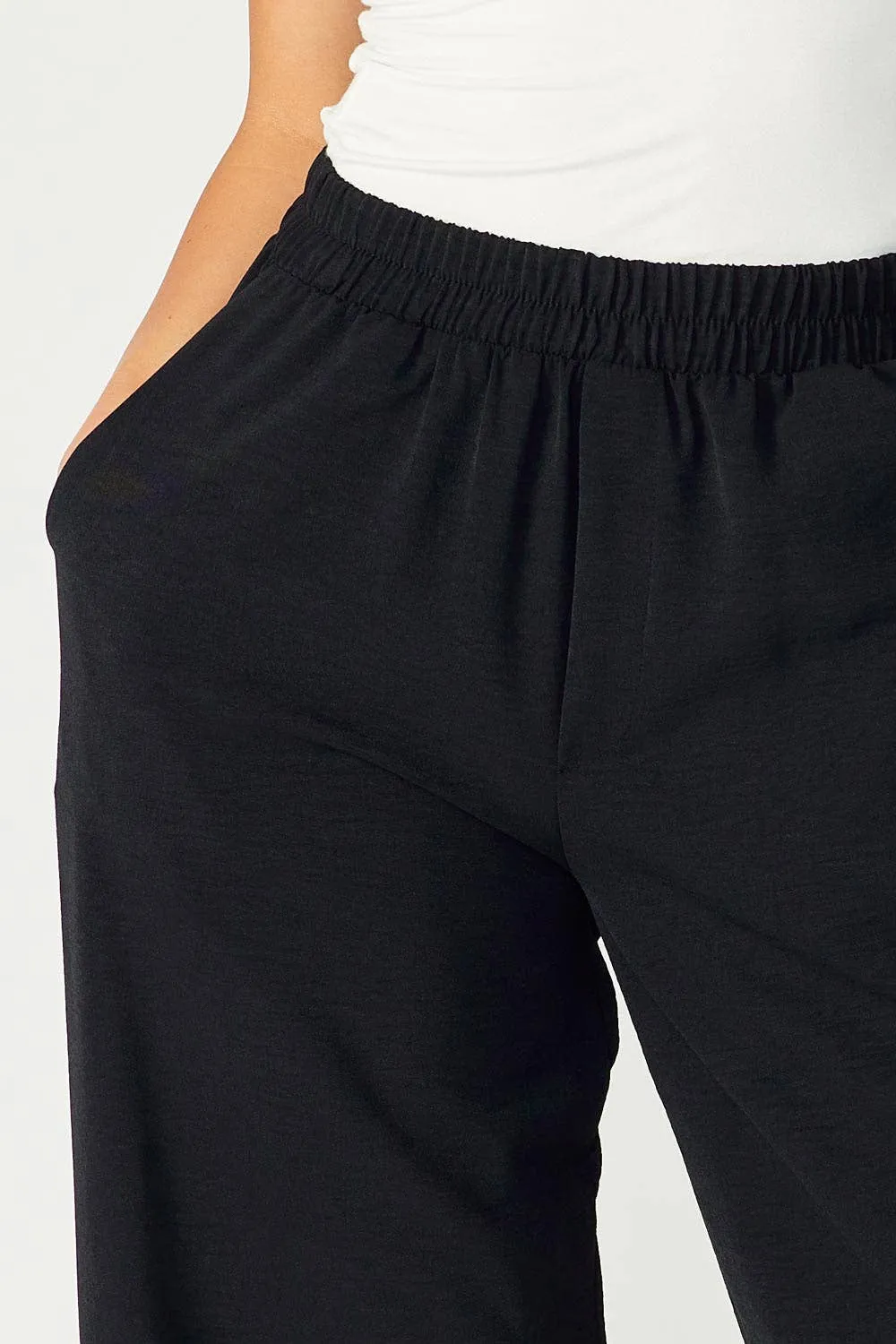 Elastic Waistband Trouser