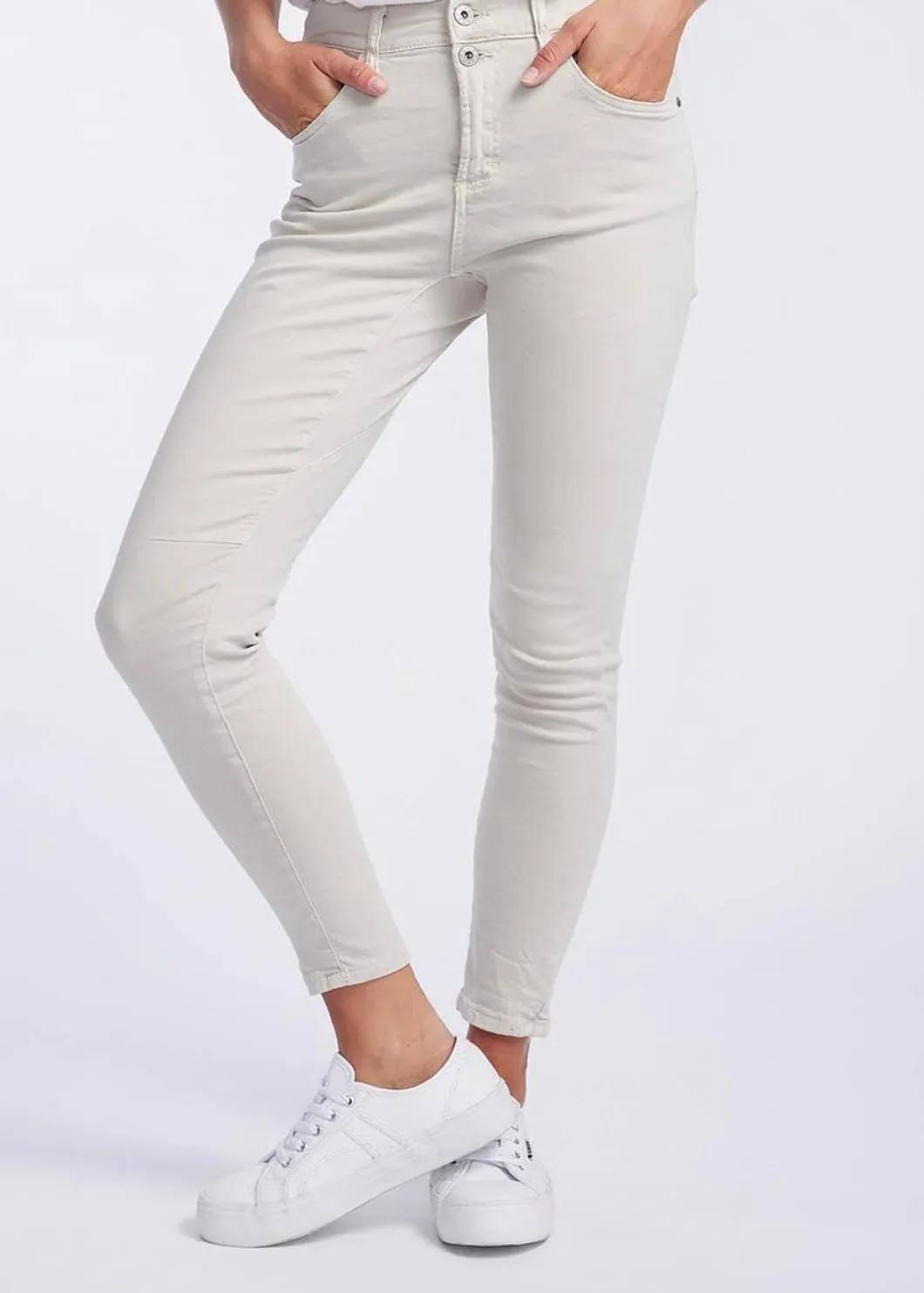 Emma Stretch Jean ~ Beige