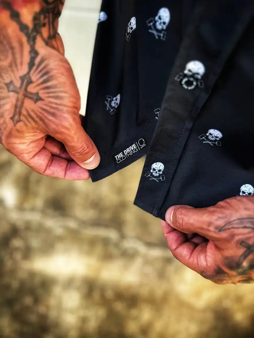 ESSENTIAL ALL WORK BUTTON UP