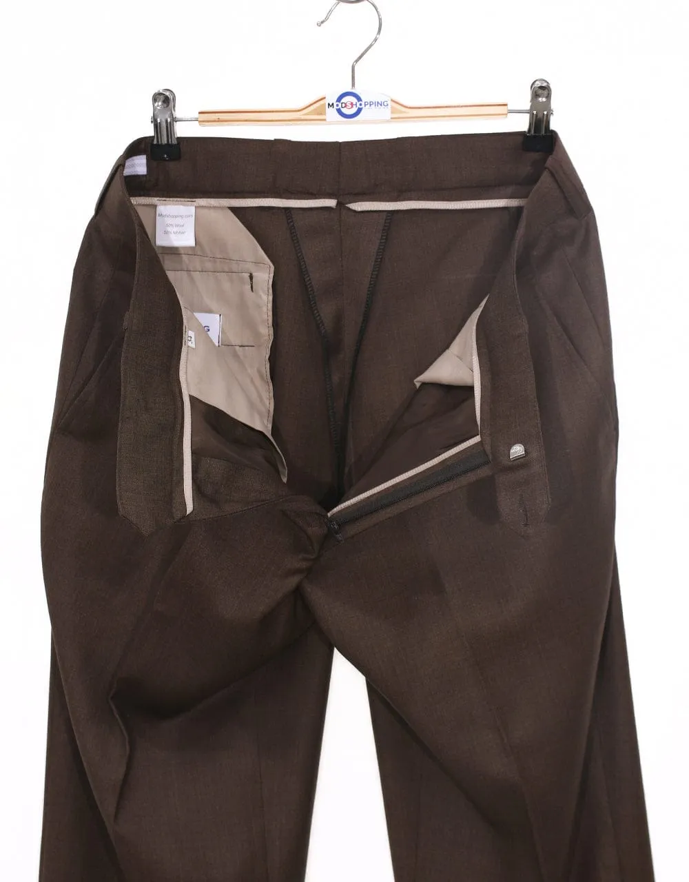Essential Brown Wedding Suit