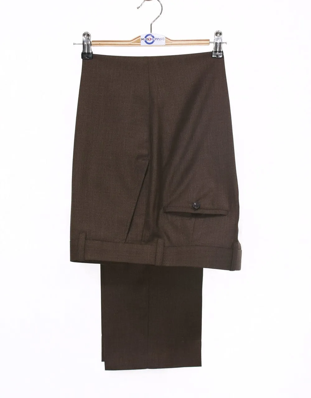 Essential Brown Wedding Suit