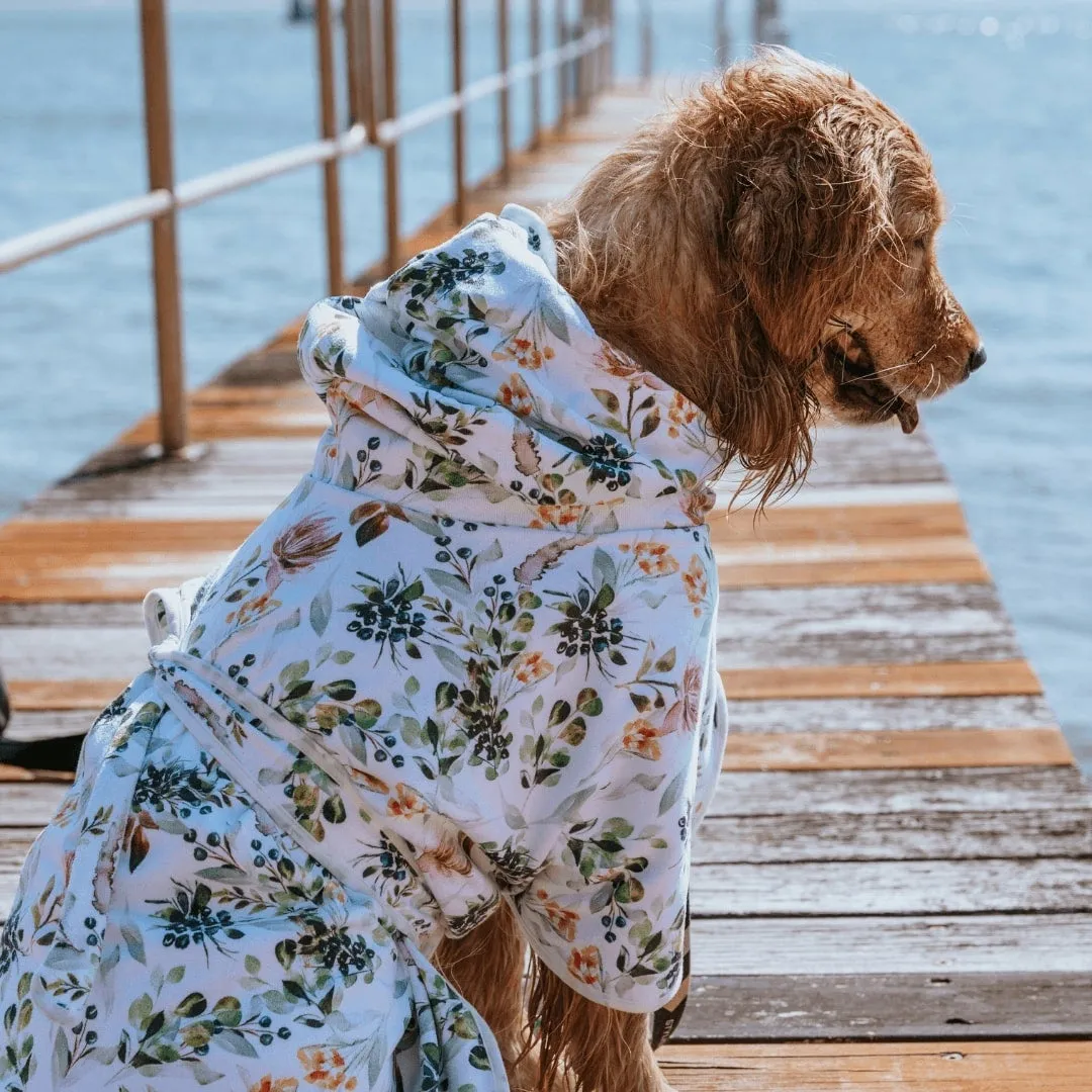 Evergreen Dog Robe