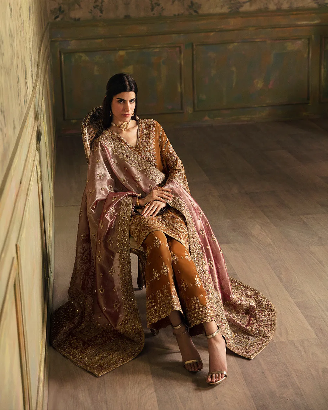 Faiza Saqlain | Manaar - Velvet Collection '23 | LAMEES