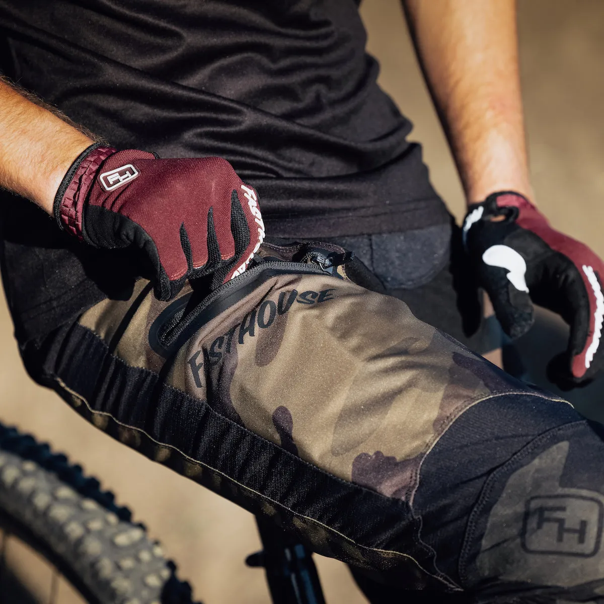 Fastline 2.0 Youth MTB Pant - Camo