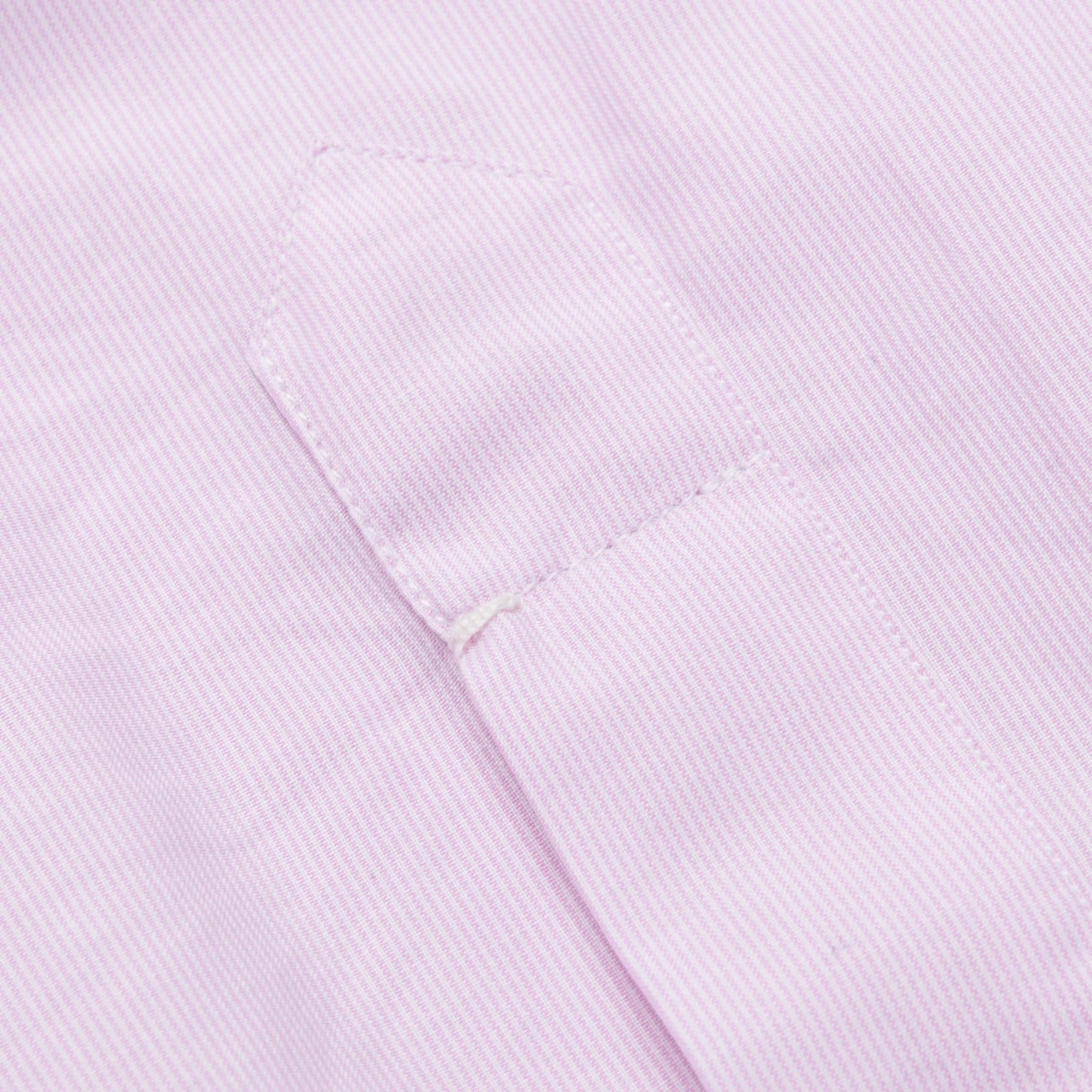Finamore Napoli shirt pink hairline Collo Eduardo