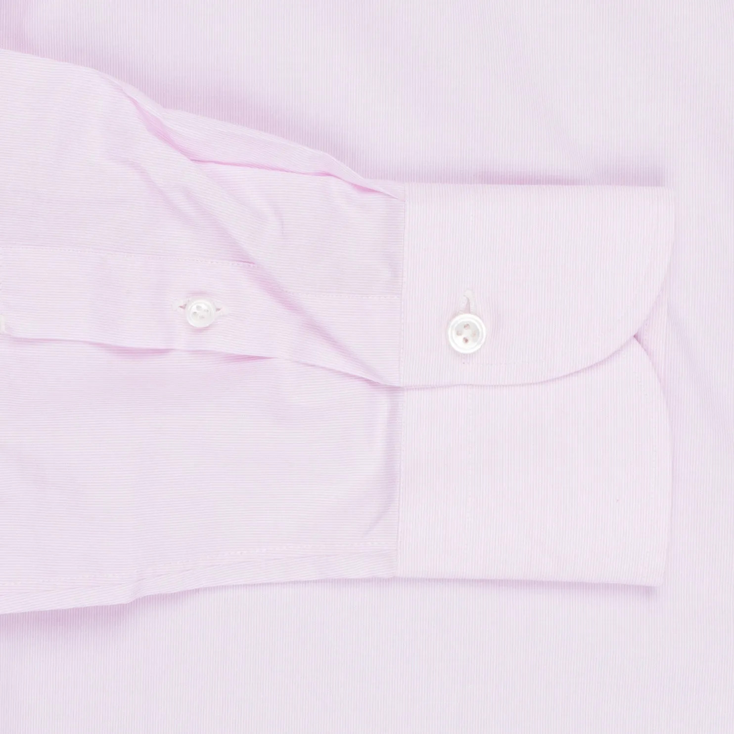 Finamore Napoli shirt pink hairline Collo Eduardo