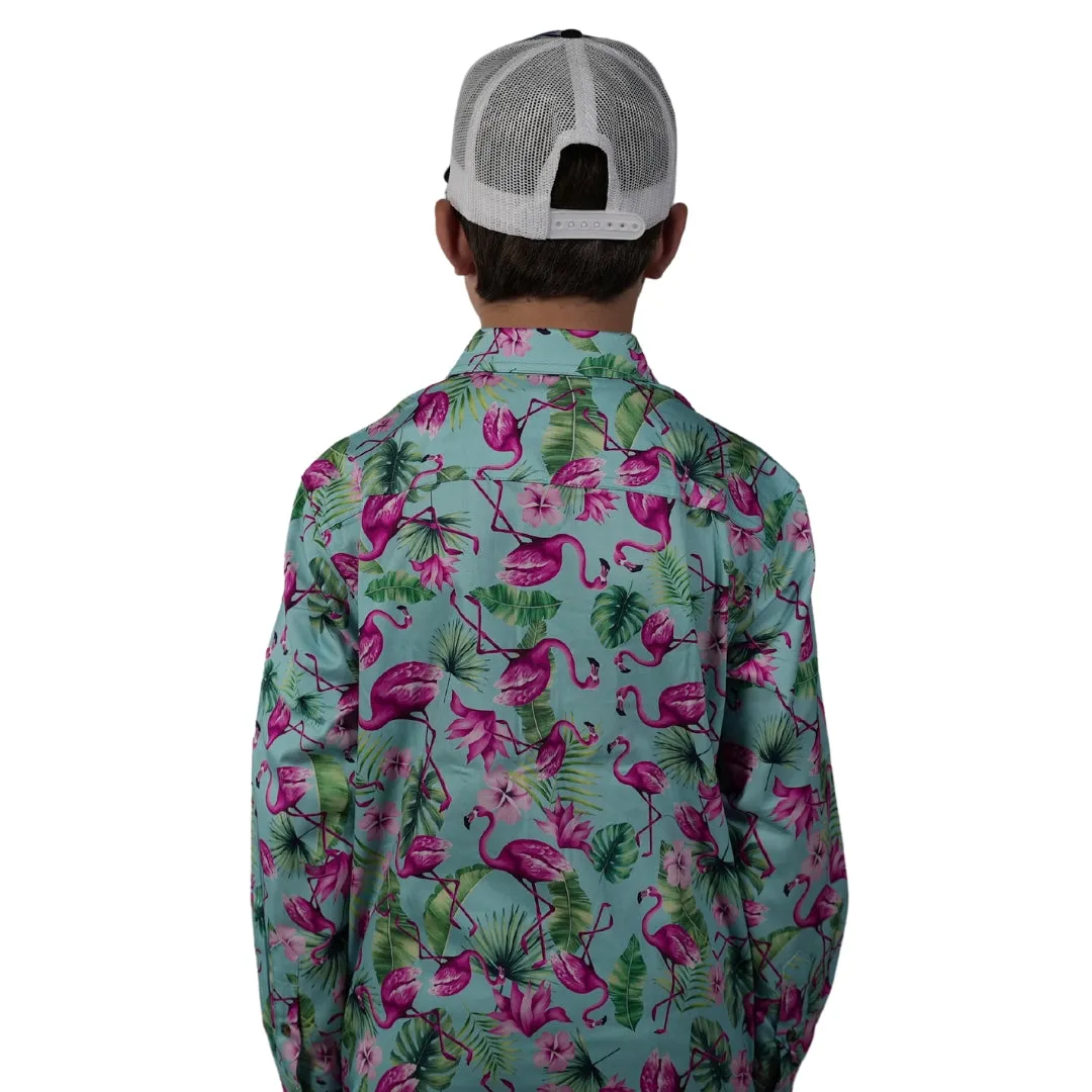 Flamingo Kids Long Sleeve Workshirt
