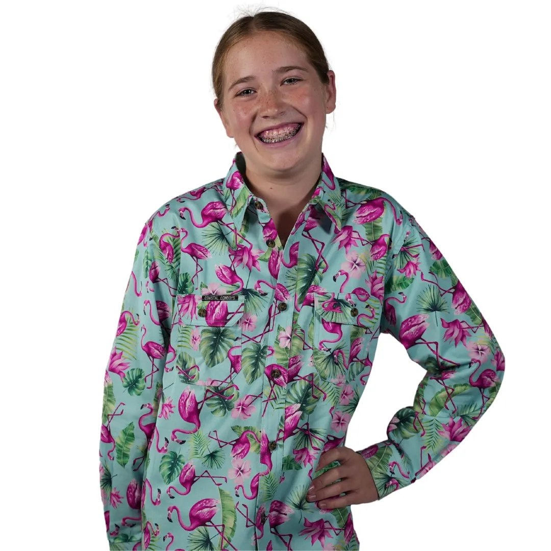Flamingo Kids Long Sleeve Workshirt