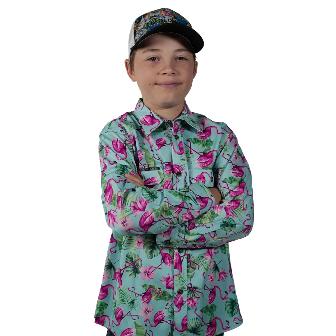 Flamingo Kids Long Sleeve Workshirt