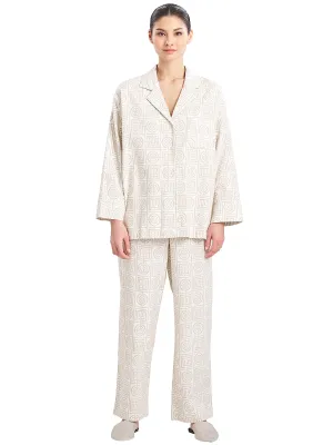 Flannel Infinity Notch Pajama ::RET