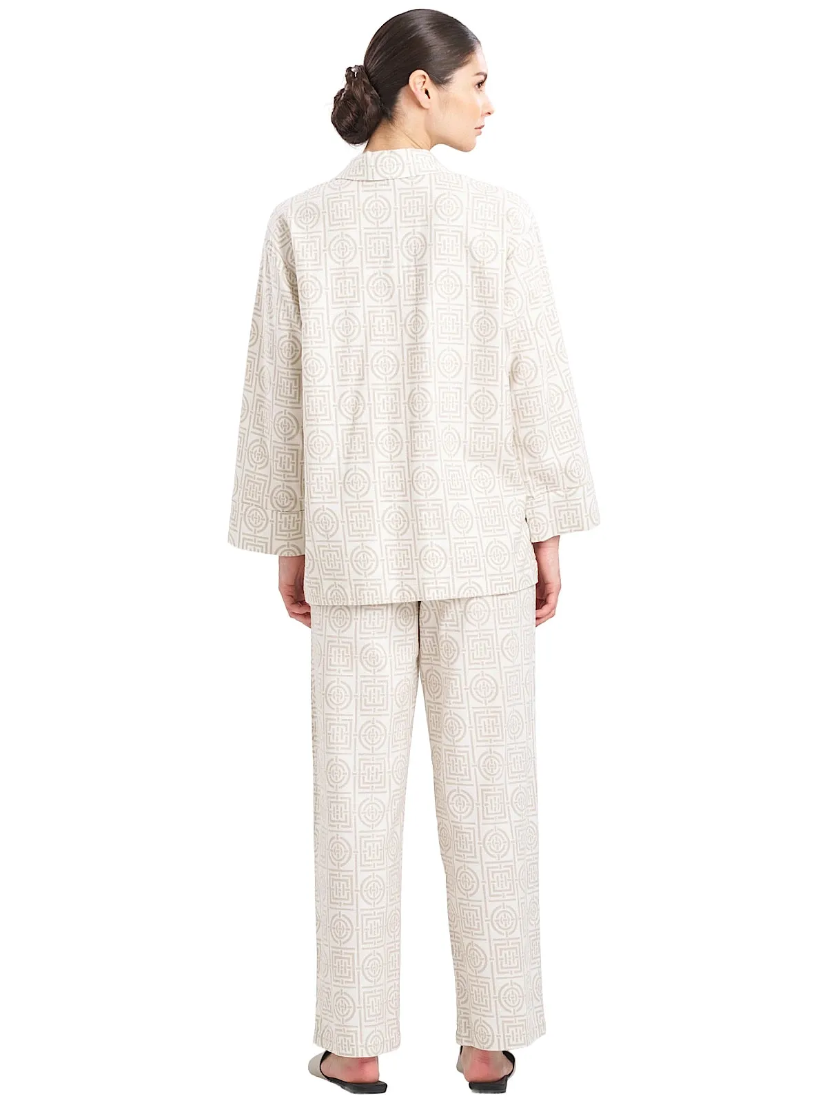 Flannel Infinity Notch Pajama ::RET