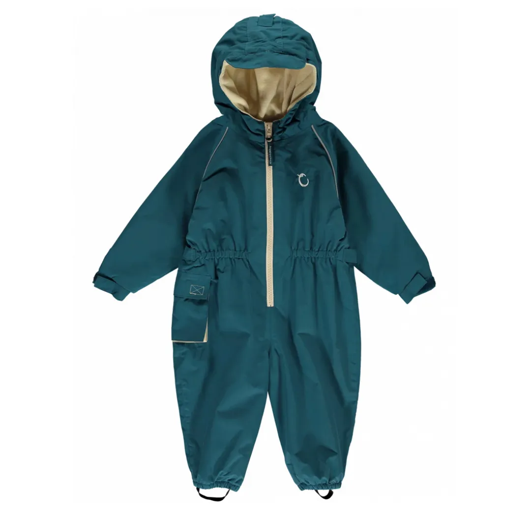 FLEECE-LINED WATERPROOF RAIN SUIT