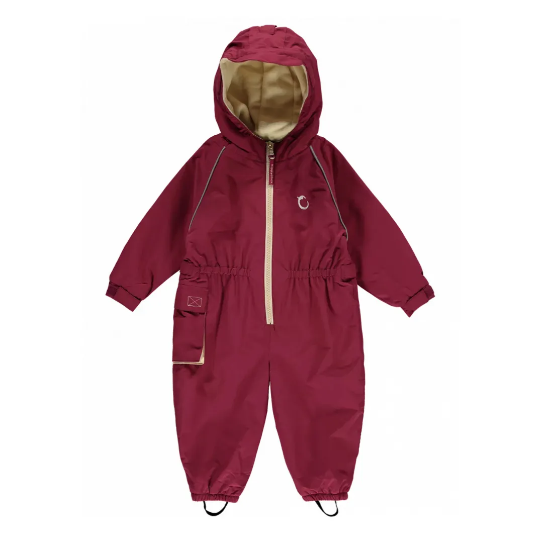 FLEECE-LINED WATERPROOF RAIN SUIT