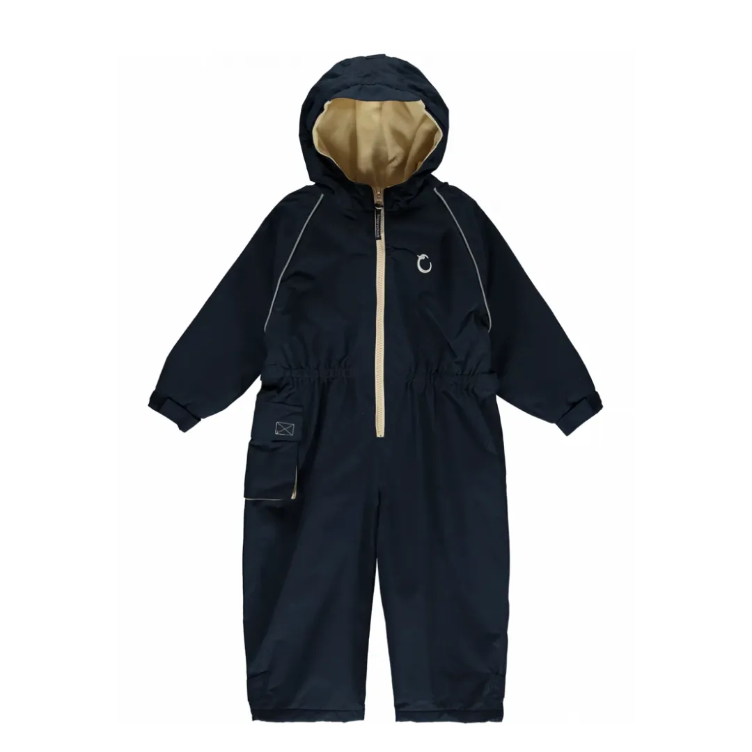 FLEECE-LINED WATERPROOF RAIN SUIT