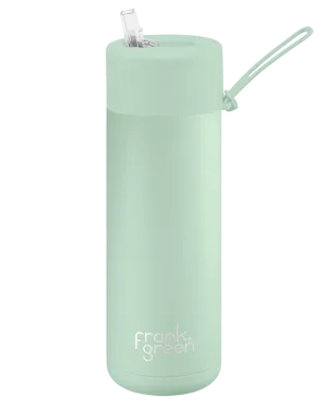 Frank Green 20Oz Reusable Bottle W/ Straw Lid - Mint Gelato - 2024
