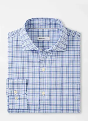 Garrow Crown Lite Cotton-Stretch Sport Shirt (Blue Freesia)