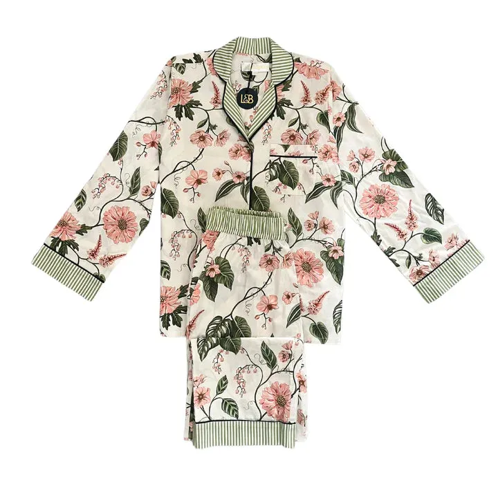 GEORGIE PINK FLORAL PJ SET