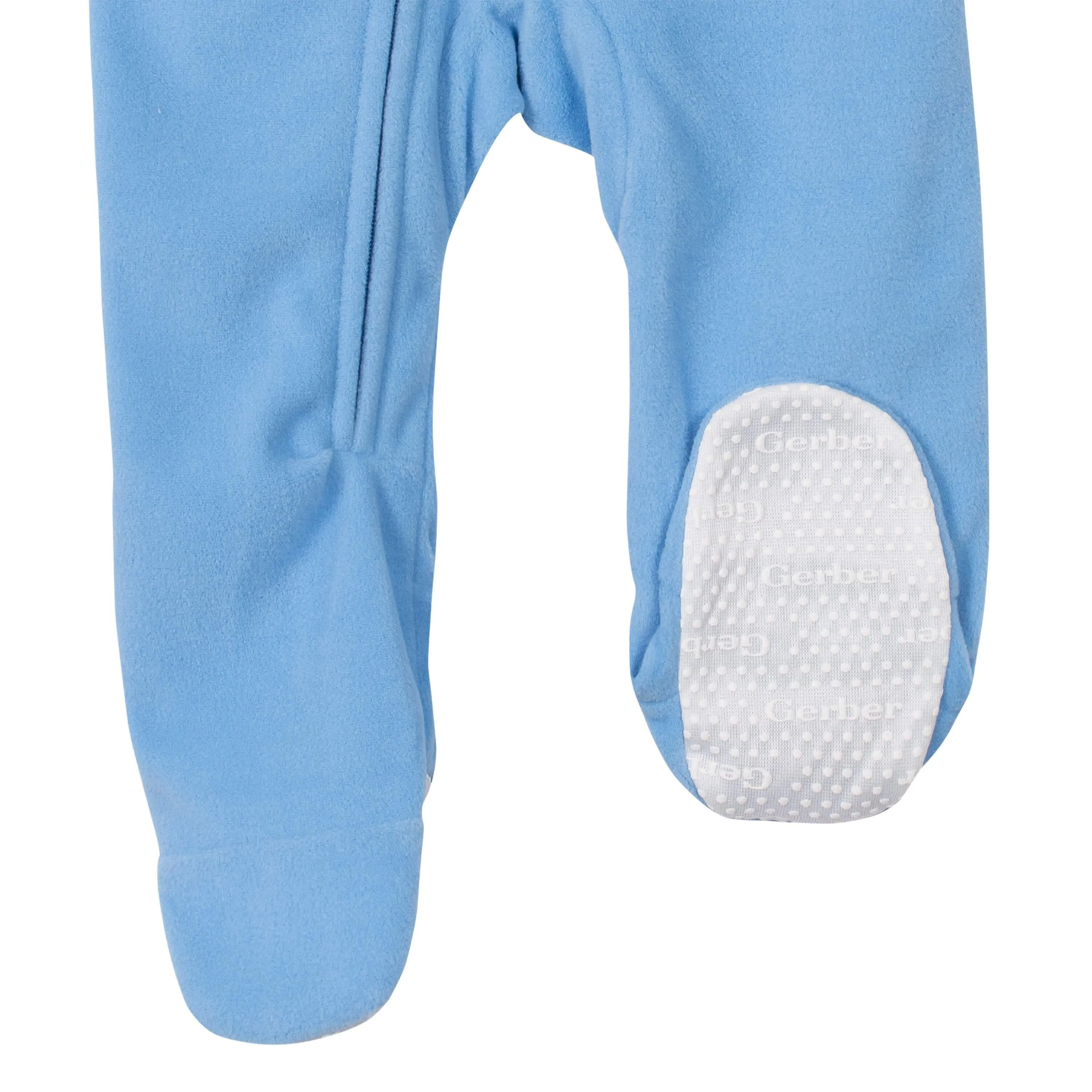 Gerber® 4-Pack Baby Girls Rainbows & Love Fleece Pajamas