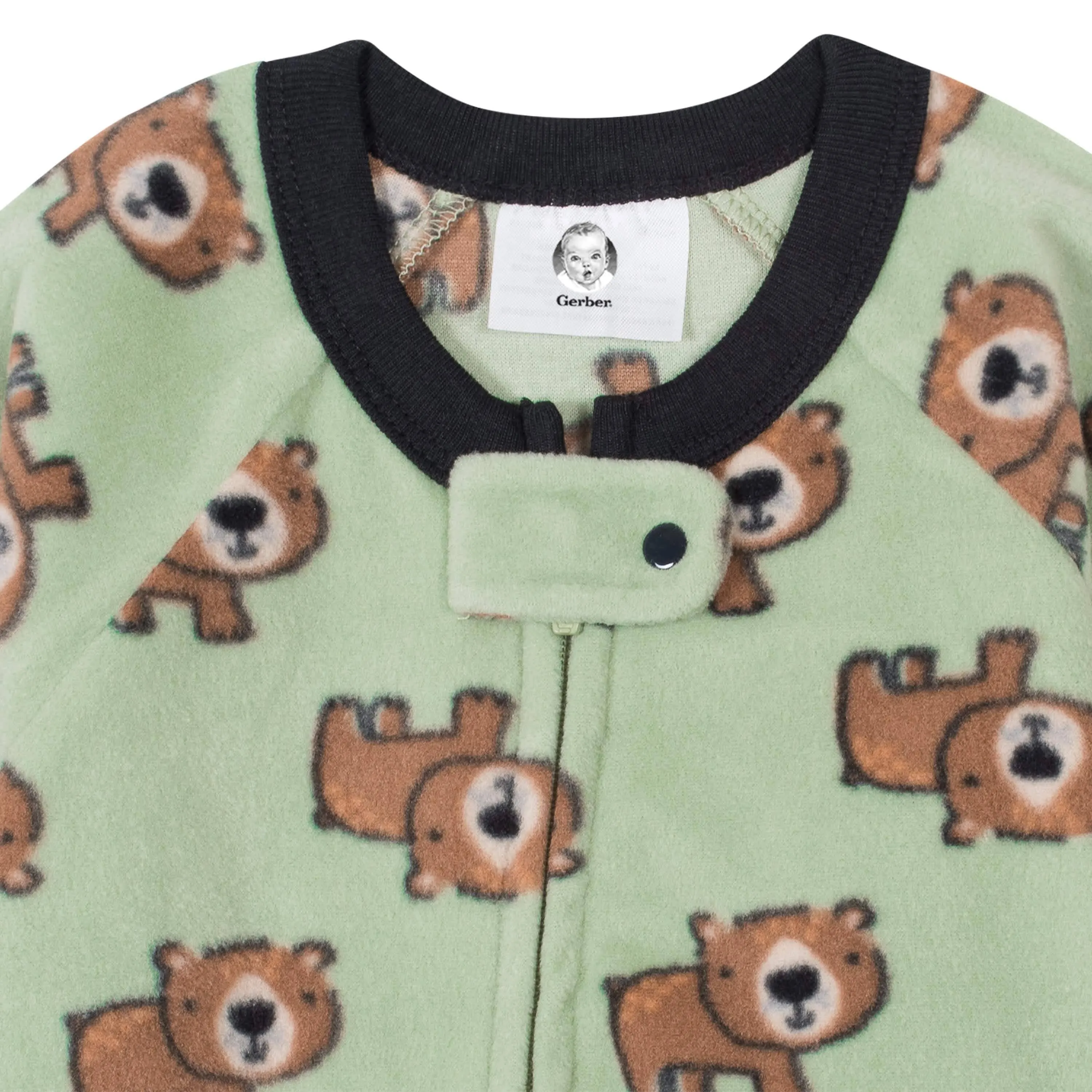 Gerber® Baby Boys Bear Fleece Pajama