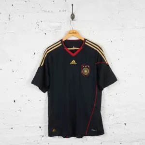 Germany 2010 Adidas Away Football Shirt - Black - L