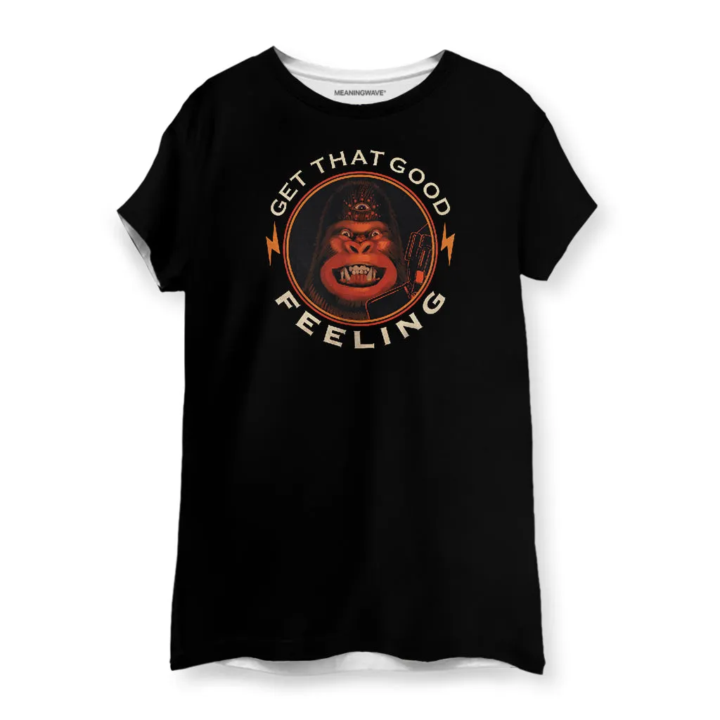 GET THAT GOOD FEELING Women's Cotton T-Shirt