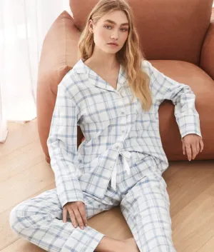 Gingerlilly Christina Check Cotton PJ Set