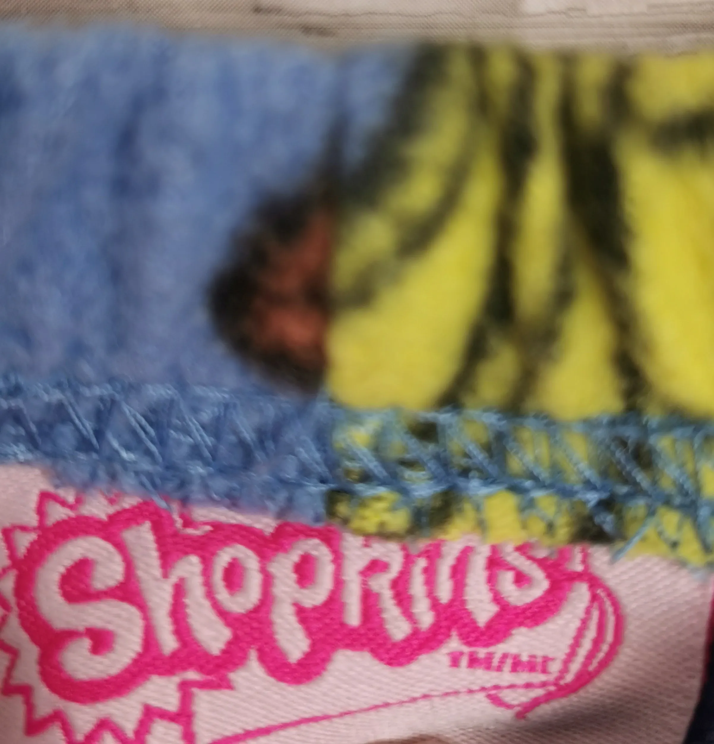 GIRL SIZE MEDIUM (7/8 YEARS) - SHOPKINS, Fleece Pajama Bottoms EUC B8