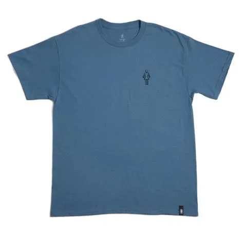 Girl Sketch Book Tee Indigo Blue
