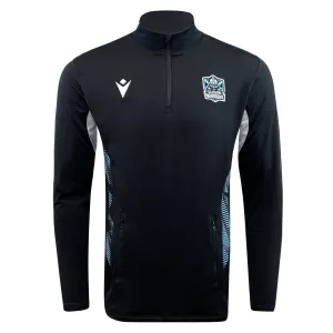 Glasgow Warriors Rugby 22/23 Softshell 1/4 Zip by Macron