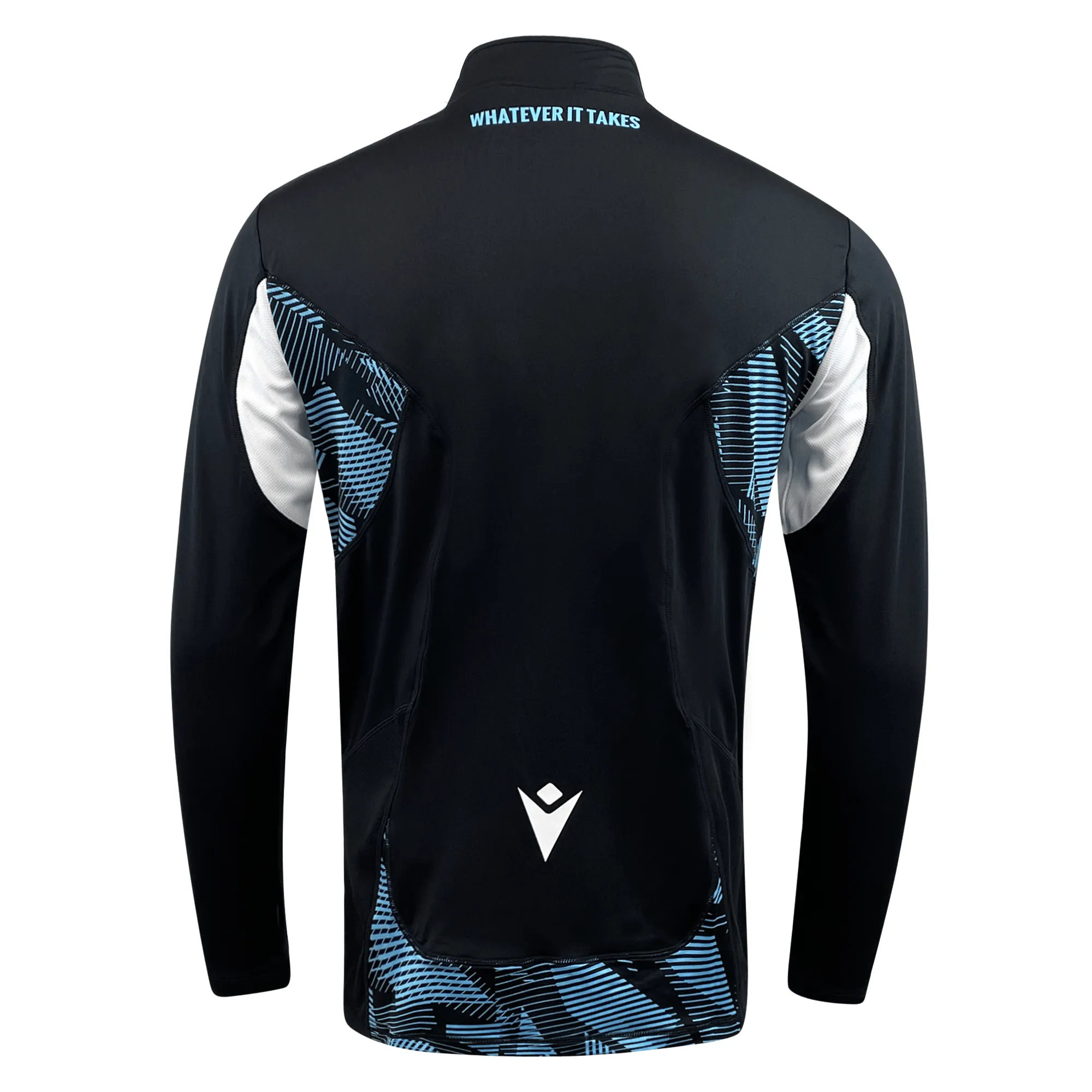 Glasgow Warriors Rugby 22/23 Softshell 1/4 Zip by Macron