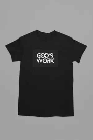 God's Work T-Shirt (Black)