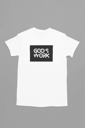 God's Work T-Shirt (White)