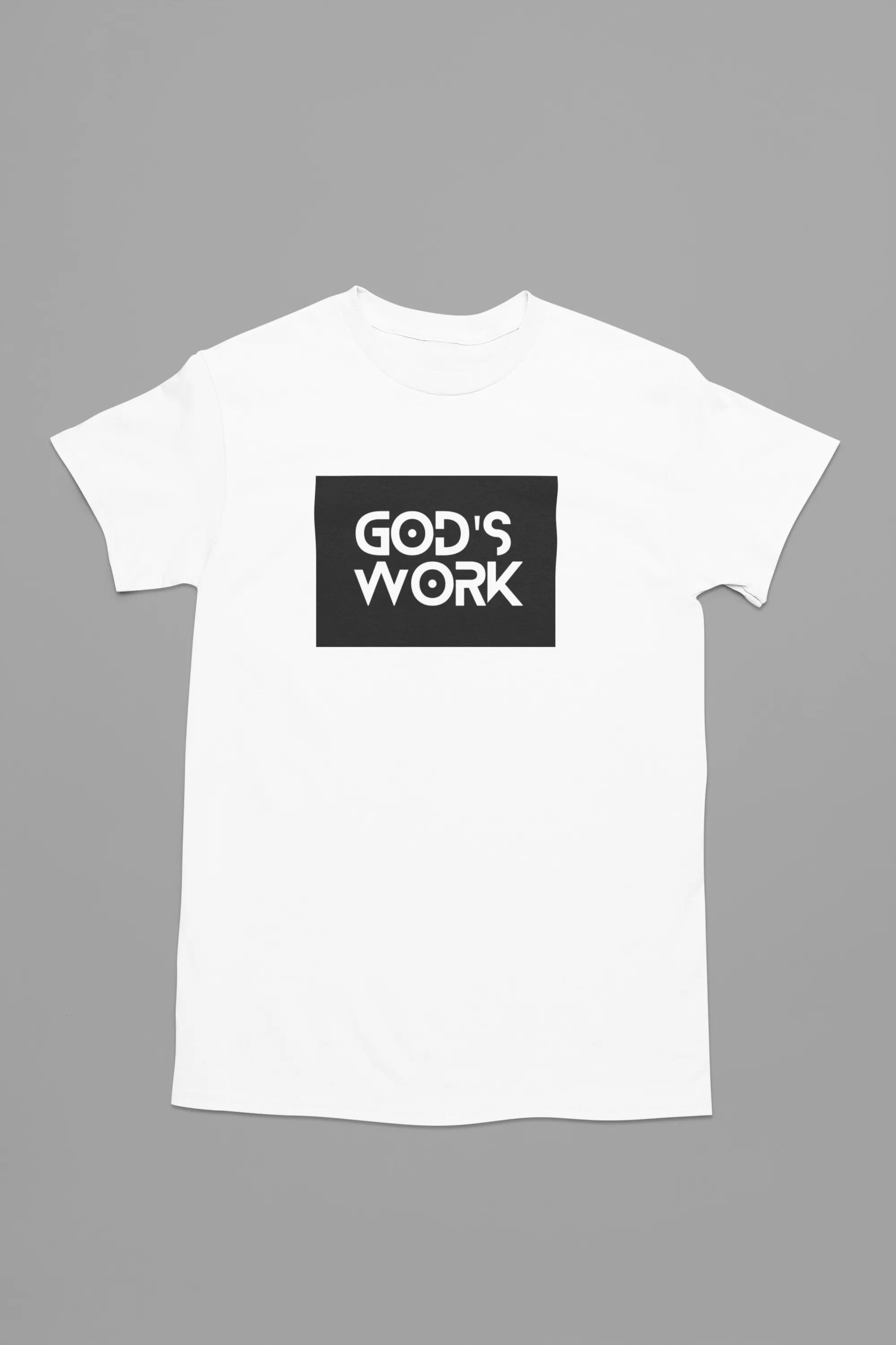 God's Work T-Shirt (White)