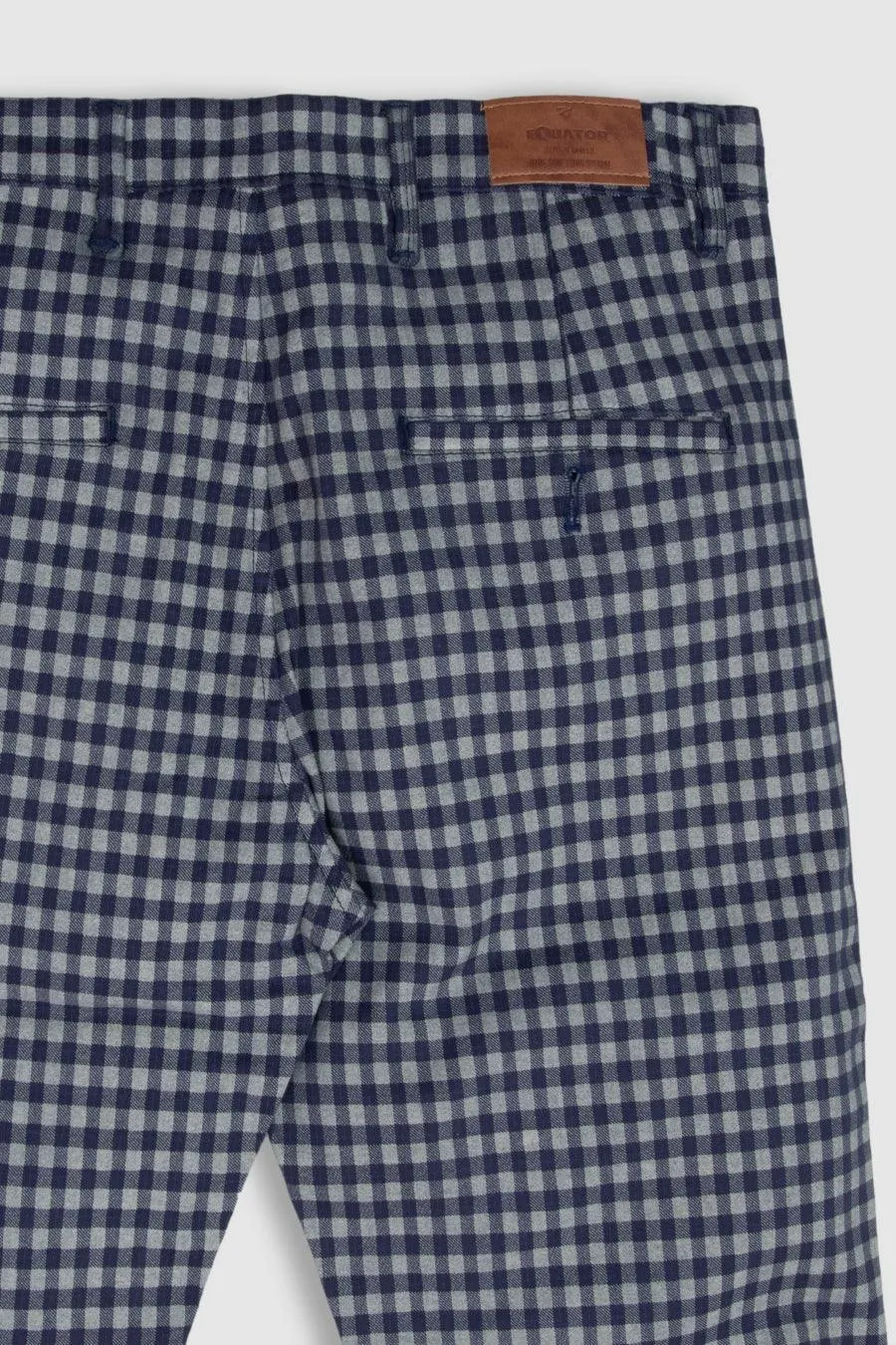 GREEN GINGHAM PANTS