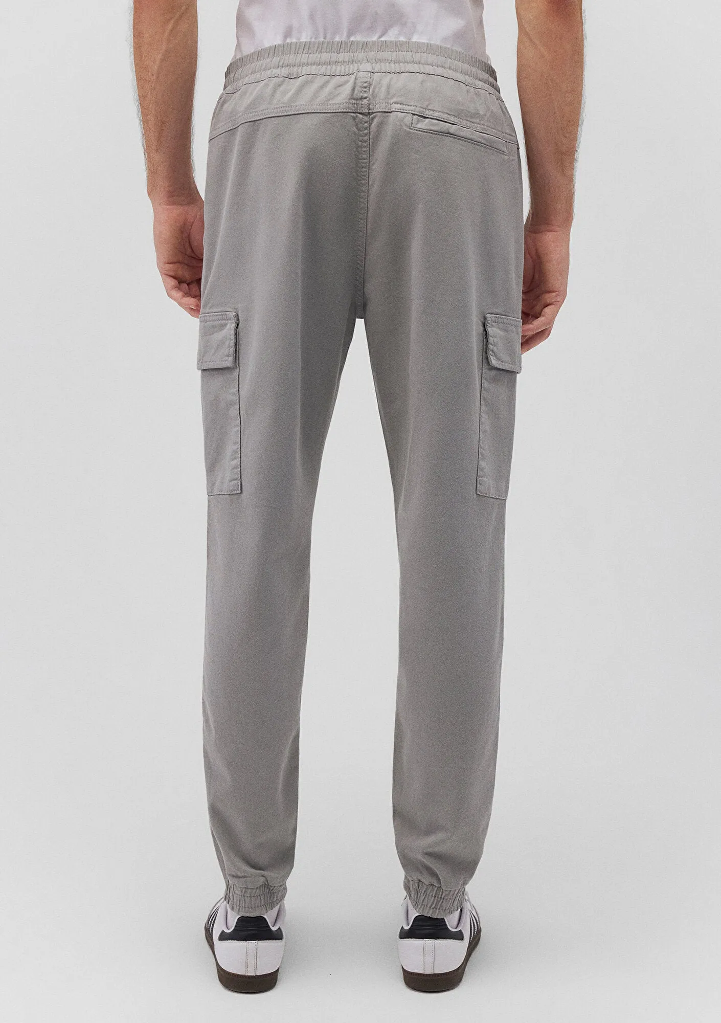 Grey Cargo Pants