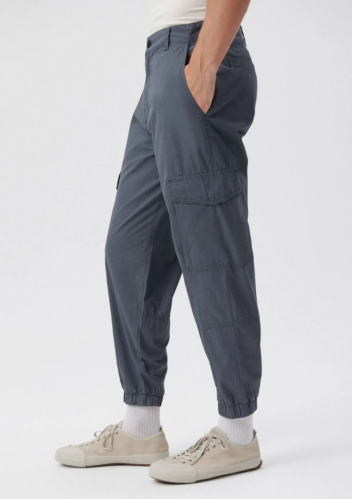 Grey Cargo Pants