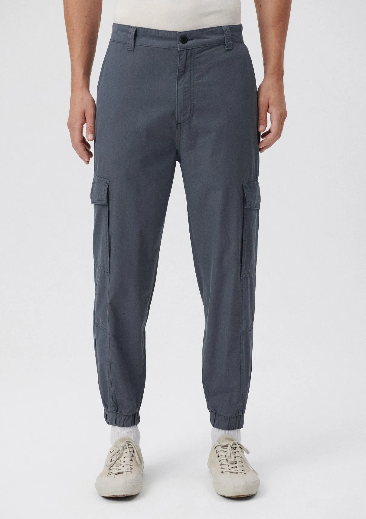 Grey Cargo Pants