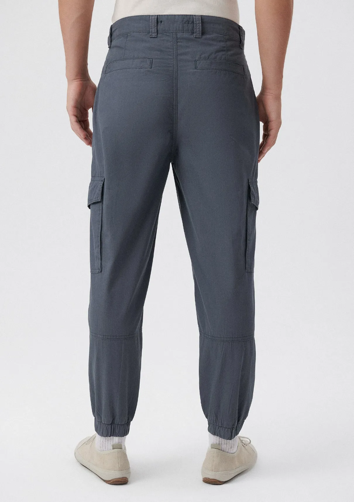 Grey Cargo Pants