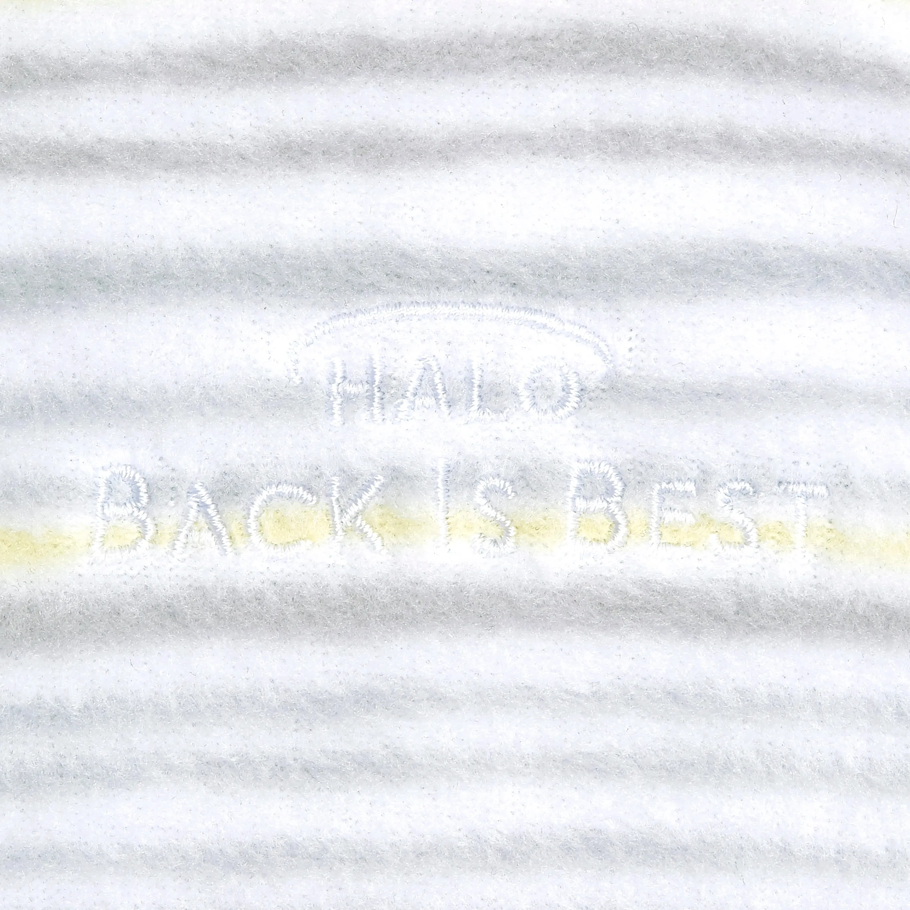 Halo Sleep Micro-Fleece Sleep Sack in “Multi Stripe Grey” : Size NB to 6 M /TOG 1.0