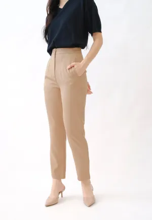 Haris Pearl Button Tapered Pants