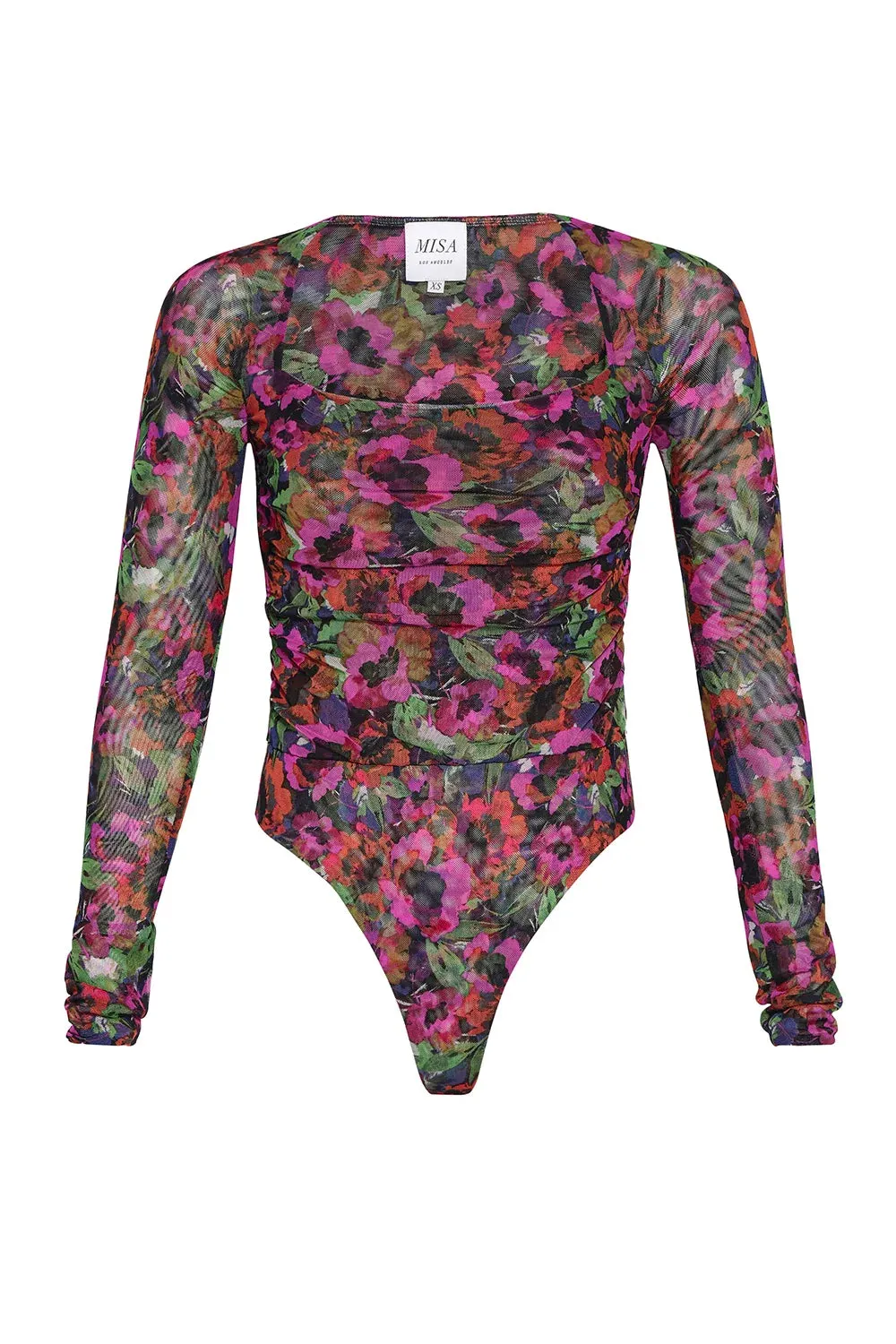 Hayworth bodysuit- jewel tone flora