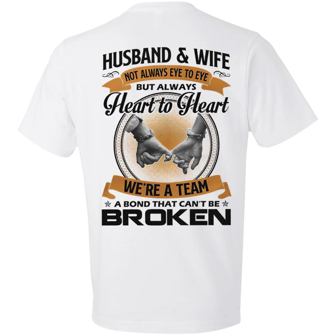 Husband And Wife Always Heart To Heart Classic T-Shirt2