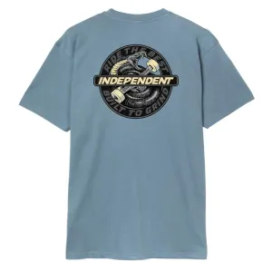 Independent T-Shirt Speed Snake T-Shirt - Slate Blue