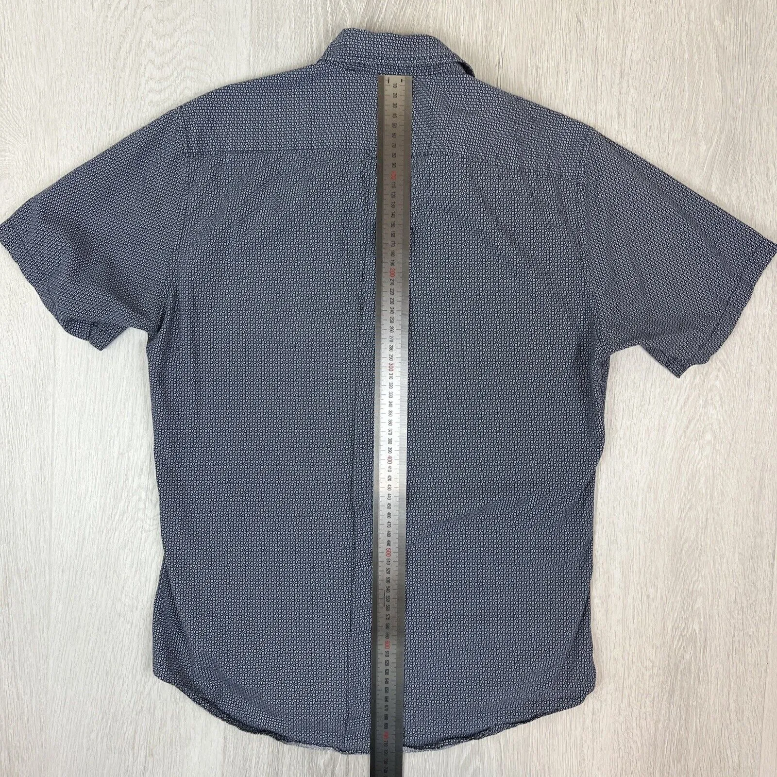 Industrie Mens Short Sleeve Button Up Shirt Size Medium