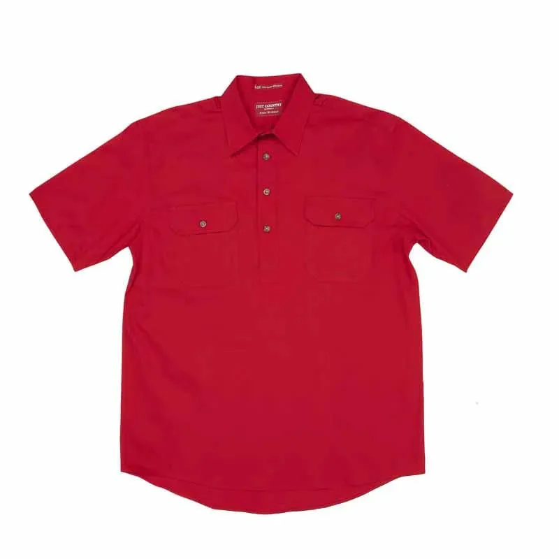 JCA Adam Mens Workshirt Chilli Red
