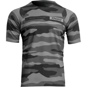 Jersey Thor Mtb Mx Assist Camo Dark Gray Large