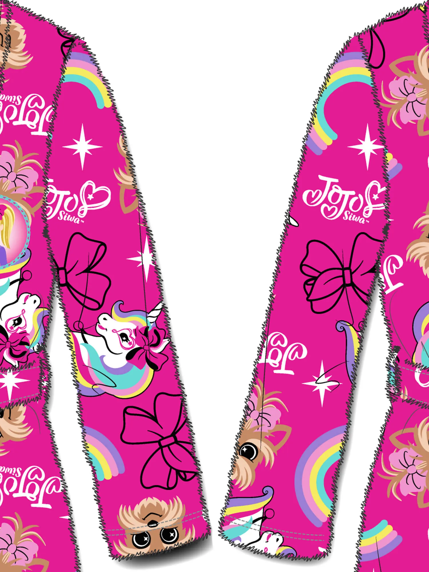 Jojo Siwa Girls' Pajama Robe Plush Velvet Fleece Bathrobe, 4-10, Pink